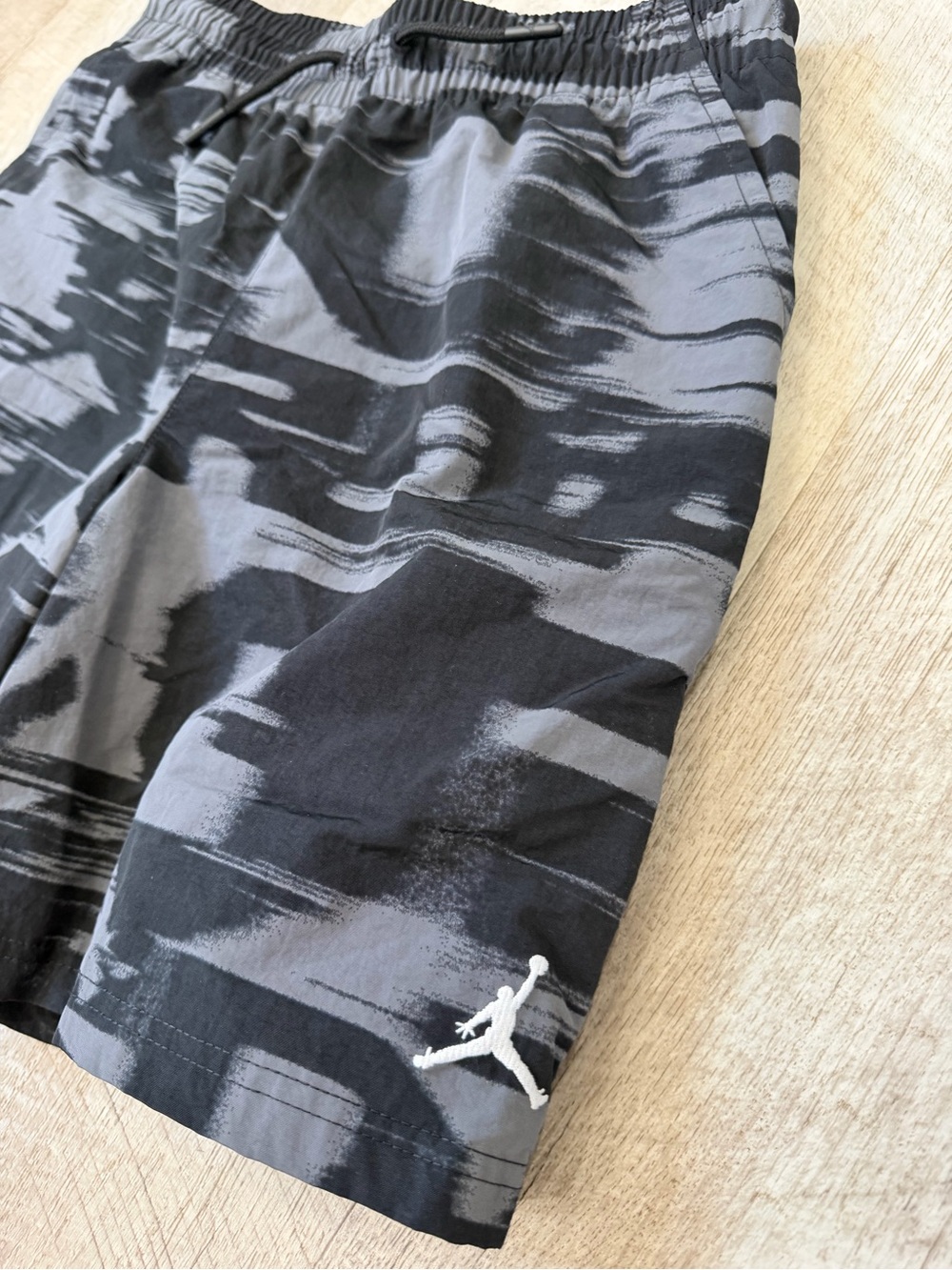 Jordan Black & Gray Patterned shorts - Picture 2 of 5